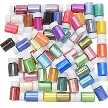 10g/Bottle Nail Art Pearl Powder 54 Colors Holographic Polishing Manicure DIY Decorations Magic Laser Mirror Color Glitters CF69 2024 - buy cheap