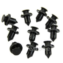 10pcs Nylon Trim Board Panel Retainer Clips Rivet Fasteners 1113 Black for Toyota 2024 - buy cheap