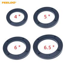 FEELDO 4" 5" 6" 6.5" Car Universal Stereo Speaker Spacer Adapter Beveled Speaker Mat for General Use All Cars Anti-Slip Mat 2024 - buy cheap