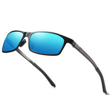 Original Brand Design Fashion Sunglasses Men Polarized Square Anti Glare Male Sun Glasses Night Vinsion Goggles Driving Glasses 2024 - buy cheap