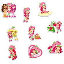 Capa de celular com estampa de personagem planar, conjunto de 9 peças de desenhos animados para meninas e balé com morangos 2024 - compre barato