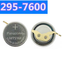 Frete grátis 1 pces-5 pces 295-7600 mt516f bateria recarregável para eco-drive relógio 2024 - compre barato