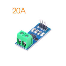 Módulo de Sensor de corriente Hall ACS712 20A, modelo de módulo para Arduino 20A 2024 - compra barato