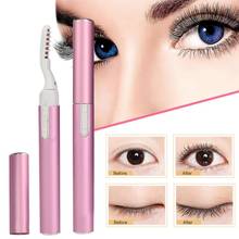 Electric Eyelash Curler Heated Portable Makeup Curling Kit Long Lasting Natural Eye Lash Curler Heating Beauty Tools Makeup Tool 2024 - buy cheap