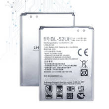 Аккумулятор BL-52UH для LG Spirit H422, D280N, D285, D320, D325, две SIM-карты, H443, Escape 2, VS876, L65, L70, MS323, 2040 мА · ч, с номером отслеживания 2024 - купить недорого