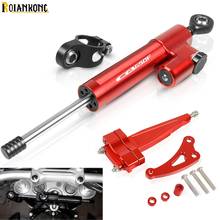 Amortecedor para motocicleta, kit de suporte de direção, estabilizador, honda cb 650f 2014 2015 2016 2017 2018 cb 650 2024 - compre barato