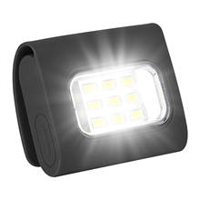 Luces LED de seguridad para correr, Collar con Clip, recargable por USB, luz de manos libres para correr, acampar, senderismo 2024 - compra barato