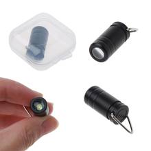 Protable Super Tiny Mini Small Keychain Flashlight Smallest Bright Long Lifetime Waterproof Key Ring Light Torch Outdoor 2024 - buy cheap