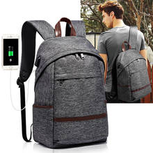 13 14 Inch Laptop Backpack Men Notebook Mochila Back Pack USB Charging Bag Travel Male Macbook Computer Sleeve Notebook Bagpack 2024 - buy cheap