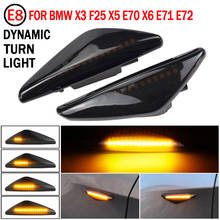 LED Dynamic Turn Signal Light Side Marker Lamp Repeater Signal Lights For BMW X3 F25 X5 E70 X6 E71 E72 2008-2014 2024 - buy cheap