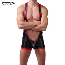 Sexy Men U Pouch Jockstrap Bodysuit Men's Underwear Sexy Man Jumpsuits Wrestling Singlet Underwear Sexy Bodybuilding Tank 2024 - buy cheap