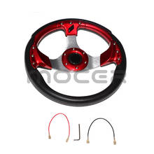 12.5" 320mm Golf Cart Steering Wheel with Horn Switch Blue 6 Hole Fit For Go Golf Kart Buggy EZGO Club Car Boat UTV 2024 - buy cheap