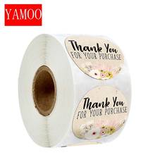 Thank You Stickers  For Seal Labels Office Stationery Envelope Handmade Wedding Party 2024 - buy cheap