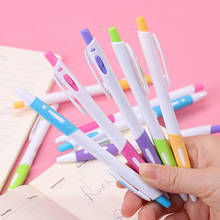 Bolígrafo creativo de varilla blanca para escritura, bolígrafo de plástico de 0,7mm para estudiantes, oficina y escuela 2024 - compra barato