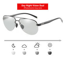 Óculos de sol esportes photochromic homem dia visão noturna lente para a condução polarizada ao ar livre uv400 óculos de sol para masculino k1902 2024 - compre barato