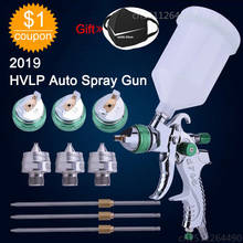 Hvlp-conjunto de pistola de pulverização, 1.4mm, 1.7mm, 2.0mm, 600ml, bico de aço pneumático, ferramenta automotiva para reparo 2024 - compre barato