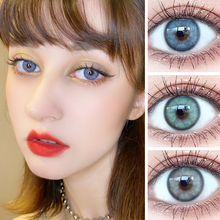 2 шт. (1 пара), линзы для глаз разных цветов, с контактными линзами 2024 - купить недорого