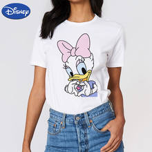 Disney милые 2021 рубашка для Одежда для девочек Kawaii Микки Маус 90s Bff футболки летняя одежда в стиле Харадзюку любовь "Лучшие друзья" на каждый день 2024 - купить недорого