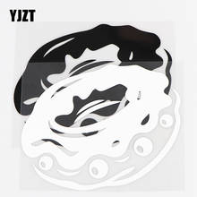 Yjzt 14.6 × 11.3cm delicioso donut decalques de vinil adesivos de carro decoração do corpo preto/prata 10a-0819 2024 - compre barato