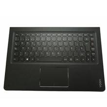 Cubierta superior reposabrazos con Teclado retroiluminado y panel táctil para portátil Lenovo Yoga 900-13ISK ISK2 2024 - compra barato