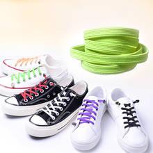Эластичные шнурки без шнурков, шнурки для обуви, уличные кроссовки для отдыха, быстрозащитная обувь на плоской подошве, шнурки для детей и взрослых, унисекс, ленивые шнурки, 1 пара 2024 - купить недорого