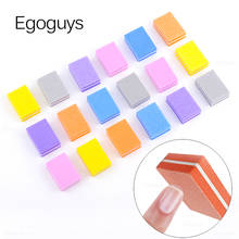 Mini Professional Nail File Sponge Buffer Polishing Stick Grinding Block Nail Art Lapping Burnish Manicure Sanding UV Gel Tools 2024 - buy cheap