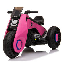 Crianças motocicleta elétrica 3 rodas dupla unidade 2- 7 anos de idade criança carregada brinquedos com função de reprodução de música crianças carro 2024 - compre barato