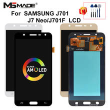 Super AMOLED For Samsung Galaxy J701 J7 Neo LCD Display Touch Screen Digitizer Assembly Parts For J701F J7 Nxt J701M J7 Core LCD 2024 - compre barato