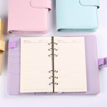 NEW A5 A6 Classic Loose Leaf Ring Binder Notebook Planner D Binder Ring Notebook Leaf Notebook Diary Planner Loose Cover Cl T7L2 2024 - buy cheap