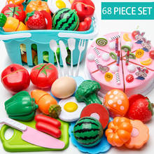 Children Play House Toy Cut Fruits and Vegetables girls Toys for Simulation Kids Kitchen Toy Set Children's Educational Toys 2024 - buy cheap