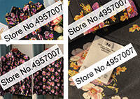Ladies 100% Silk Flower Floral Printing Long Sleeve Stand Collar Blouse Top 2024 - buy cheap