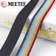 3m 25mm Polyester Cotton Stripe Jacquard Webbings Tapes Backpack Bag Strap Belt Ribbons DIY Sewing Tape Bias Binding Accessories 2024 - buy cheap