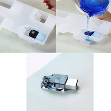 Resin Mold DIY Snow Mountain USB Resin Molds Set with 8G USB Driver Epoxy Resin Art Craft USB Driver Making Mold 2024 - buy cheap