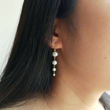 LiiJi-pendientes de plata de ley 925 con perlas de agua dulce, joyería delicada hecha a mano, con gancho, para mujeres 2024 - compra barato