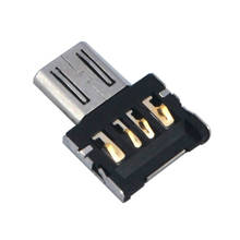 Мини микро USB к USB разъему OTG кабель USB OTG адаптер для флеш-накопителя для Samsung Android Tablet PC 2024 - купить недорого