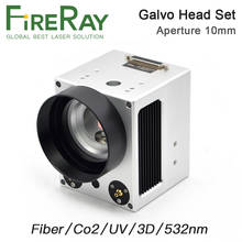 Цифровой гальванический апертура FireRay 1064 нм, с крассветильник Том, для волоконной лазерной маркировочной машины CO2 UV 3D YAG, входная диафрагма 10 мм 2024 - купить недорого