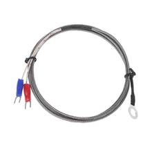 6mm Hole Washer K Type Thermocouple Temperature Sensor Probe 1M Cable For Industrial Temperature Controller 2024 - buy cheap