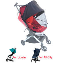 Mosquitera de tela para bebés, accesorios hechos a medida con parasol para Cybex, Libelle, Goodbaby, POCKIT +, sombrilla para todas las ciudades, 1:1 2024 - compra barato