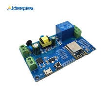 AC/DC Power Supply ESP8266 WiFi Single-Channel Relay Module ESP-12F Development Board AC90-250V DC7-12V DC5V 2024 - buy cheap