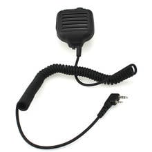 Radio Microphone Shoulder Remote Speaker Mic PTT 2pin for Kenwood TK3207/TK3178/TK378G/SMP308 2 Way Radio 2024 - buy cheap