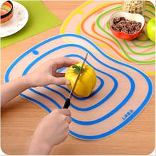 2Pcs Cutting Board Kitchen Stuff Board Grinding Flexible Plastic Fruit Board Household Slip-Proof Thin Transparent Cutting Board 2024 - buy cheap