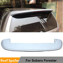ABS Unpainted Auto Car Rear Roof Spoiler Boot Lip With LED Light for Subaru Forester 2006 2007 2024 - buy cheap