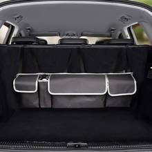 Car Storage Pouch Adjustable High Capacity Oxford Fabric Foldable Seat Back Organizer for Travel Automobiles Stowing Tidying 2024 - buy cheap