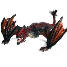 Warcrafts-figura de plástico para niños, modelo de decoración de simulación, dinosaurio carnívoro, juguetes educativos 2024 - compra barato