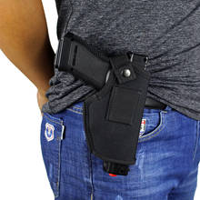 Hunting Concealed Belt Holster Tactical Pistol Bags Waistband IWB OWB Gun Holster fits Subcompact to Large Handguns 2024 - buy cheap