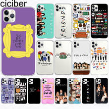 Ciciber Funda case is suitable for iPhone 12 Pro 13 11 XR XS Max 7 X 8 6 6S Plus 5S SE 2020 Friends TV silicone case 2024 - buy cheap