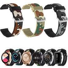 Correa de silicona para reloj deportivo Galaxy Watch Active 2, 44mm, 40mm, Samsung Gear S3, 46mm, 42mm, correa de repuesto de 20mm y 22mm 2024 - compra barato