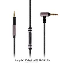 Cable de Audio de repuesto para-Sennheiser Momentum 2,0, para auriculares por encima de la oreja, plateado, N13 20, envío directo 2024 - compra barato