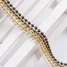 Cadena de eslabones abiertos de Metal para fabricación de joyas, 70cm, 2,4mm, Color bronce antiguo dorado, Diy, pulsera, collar, cadenas a granel 2024 - compra barato