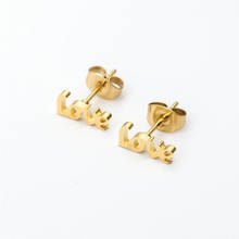 12 pares de brincos de orelha aço inoxidável, brincos dourados coração jesus joias presentes femininos, post/fio tamanho: (21 gauge) 2024 - compre barato
